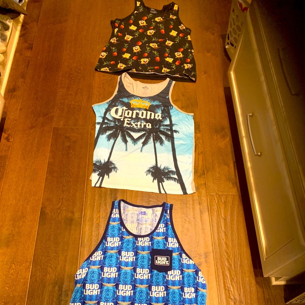 Bundle of 3 men’s XL tank tops —exceptional